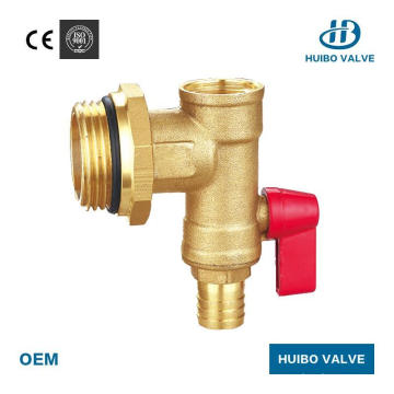 Brass Drain Valve Used on Brass Manifold